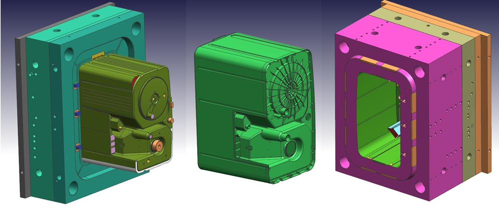 plastic injection mould(13)