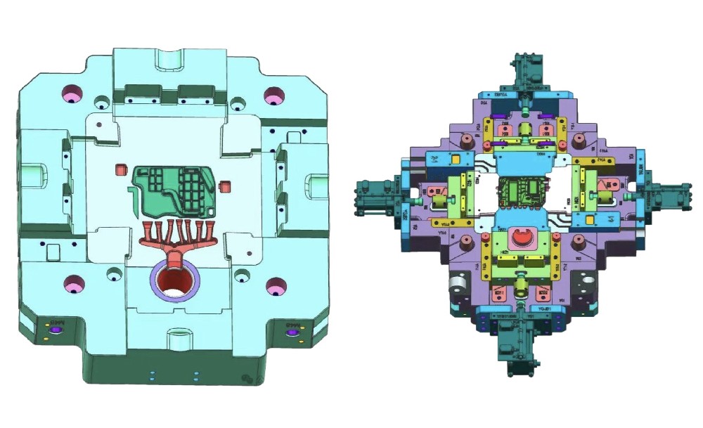 die casting mould (3-1）